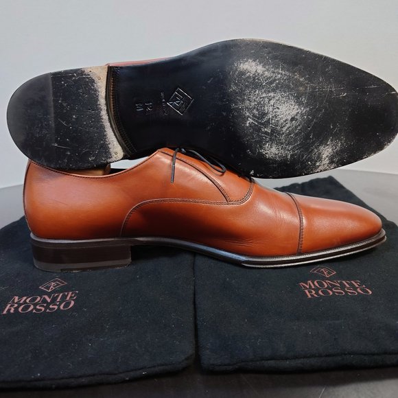 Monte Rosso Cap Toe Leather Oxfords main image 9